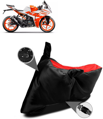 CODOKI Waterproof Two Wheeler Cover for KTM(RC 125 BS6, Red)