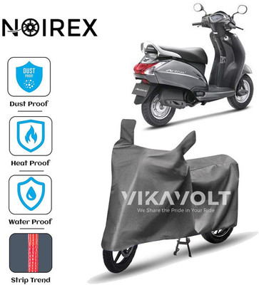 NOIREX Two Wheeler Cover for Honda(Activa 4G, Grey)
