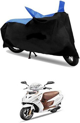 Mdstar Waterproof Two Wheeler Cover for Hero(Blue, Black)
