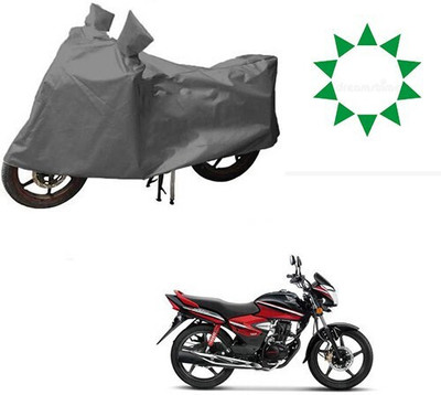 MMSSTAR Waterproof Two Wheeler Cover for Honda(CB Shine, Grey)