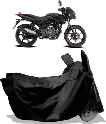 Amexride Two Wheeler Cover for Bajaj(Pulsar 125, Black)