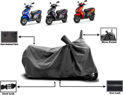 Amexride Two Wheeler Cover for TVS(NTORQ, Grey)