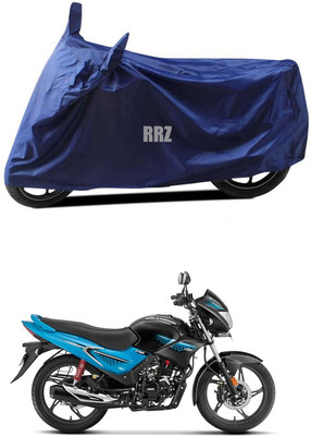 RRZ Two Wheeler Cover for Hero(Glamour FI, Blue)