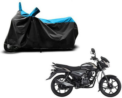 DeepShakshi AUTOMOTIVE Waterproof Two Wheeler Cover for Bajaj(Discover 125 DTS-i, Multicolor)