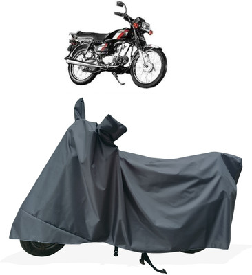 Tricway Two Wheeler Cover for Hero(CD 100 SS, Grey)