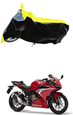 VESMEI Two Wheeler Cover for Honda(CBR650R, Yellow)
