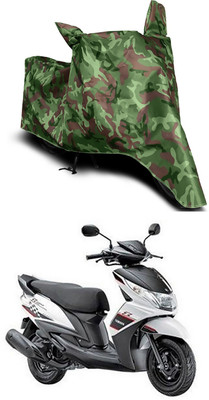 Furious3D Two Wheeler Cover for Yamaha(Ray Z, Multicolor)
