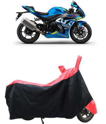 Coxtor Two Wheeler Cover for Suzuki(GSX R1000, Red)