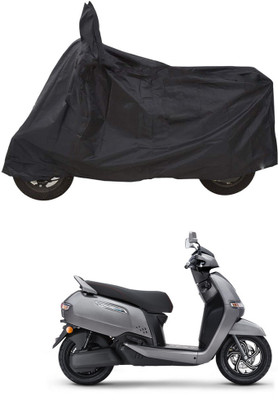 CODOKI Waterproof Two Wheeler Cover for TVS(iQube Electric, Black)