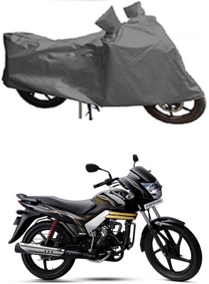 Genipap Two Wheeler Cover for Mahindra(Centuro, Grey)