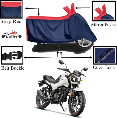 KEDIT Two Wheeler Cover for Universal For Bike(Xtreme 160 R, Red, Blue)