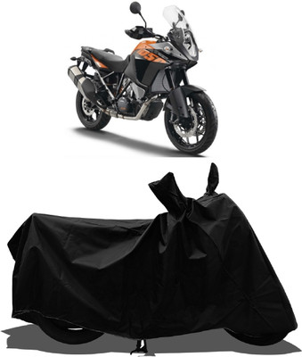Tricway Waterproof Two Wheeler Cover for KTM(1050 Adventure BS6, Black)