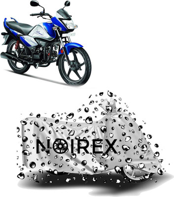 NOIREX Two Wheeler Cover for Hero(Splendor I Smart, Silver)