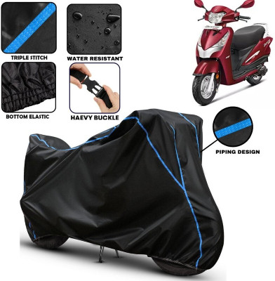 BOTAUTO Waterproof Two Wheeler Cover for Hero(Destini 125, Black)