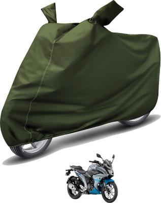 MOCKHE Waterproof Two Wheeler Cover for Yamaha(Fazer, Green)