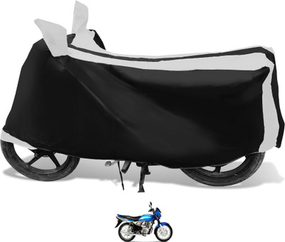 Euro Care Waterproof Two Wheeler Cover for Bajaj(Wind 125, White)