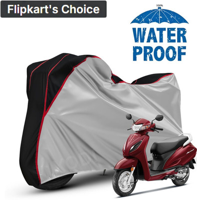 xodi Waterproof Two Wheeler Cover for Hero(Activa 6G, Silver, Black, Multicolor)