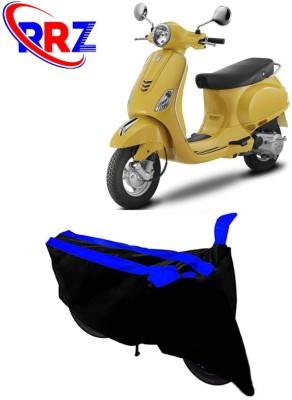 RRZ Waterproof Two Wheeler Cover for Vespa(Vespa LX, Black, Blue)