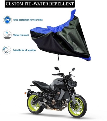 PAGORA Waterproof Two Wheeler Cover for Yamaha(MT 9, Blue)