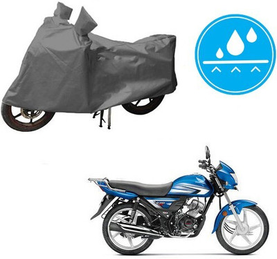 DeepShakshi AUTOMOTIVE Waterproof Two Wheeler Cover for Hero(CD 110 Dream, Grey)