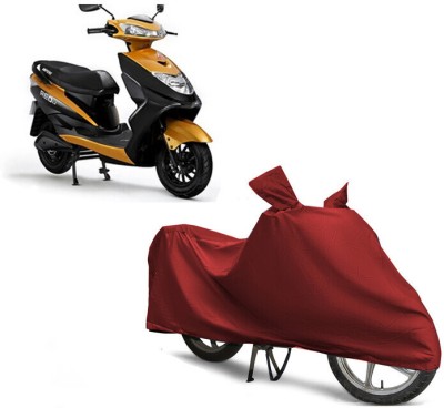 EGAL Two Wheeler Cover for Ampere(REO, Maroon)