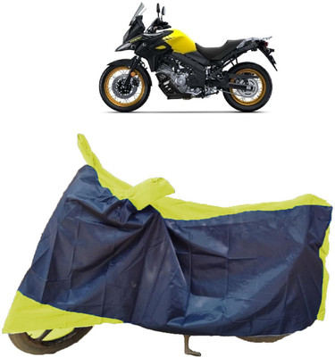 AutoFave Two Wheeler Cover for Suzuki(V-Strom 650 XT, Multicolor)