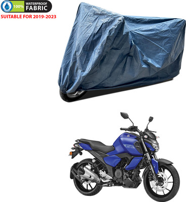 PAGORA Waterproof Two Wheeler Cover for Yamaha(FZ-S Fi Version 3.0, Blue)