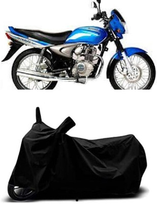 DSAMI Two Wheeler Cover for Bajaj(Wind 125, Black)