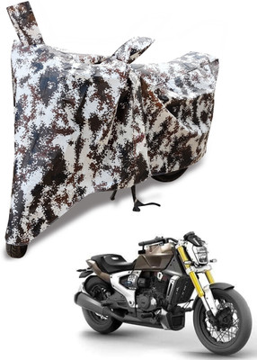 Auto Hub Waterproof Two Wheeler Cover for TVS(Zeppelin, Multicolor)
