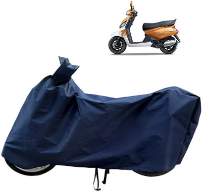 Horseyaart Waterproof Two Wheeler Cover for Mahindra(Gusto Electric BS6, Blue)