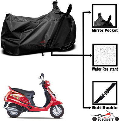 KEDIT Two Wheeler Cover for Universal For Bike(Duro, Black)