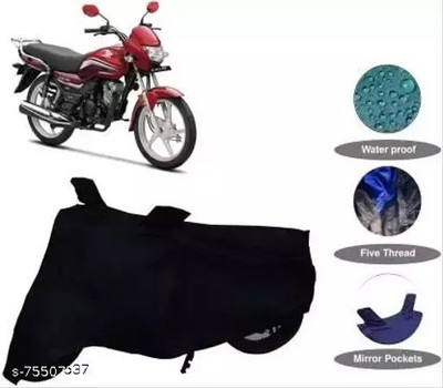 gurukul mart Waterproof Two Wheeler Cover for DSK Benelli(Hayate EP, Black)