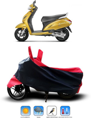 AASHTIK MART Two Wheeler Cover for Honda(Activa 6G, Red)