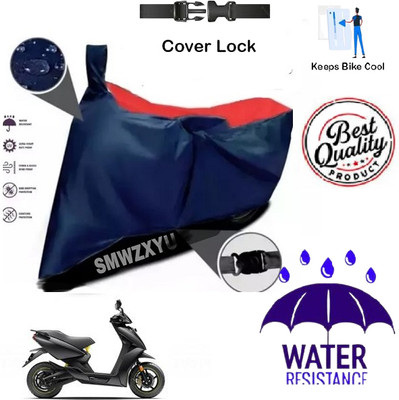 smwzxyu Waterproof Two Wheeler Cover for Ather(450 X, Red, Blue)