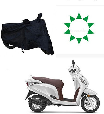 DeepShakshi AUTOMOTIVE Waterproof Two Wheeler Cover for Honda(Aviator, Black)