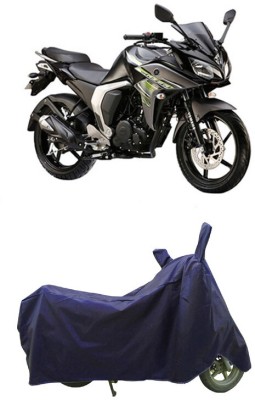 Coxtor Waterproof Two Wheeler Cover for Yamaha(Fazer-FI BS6, Blue)