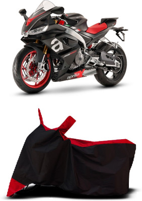 OliverX Waterproof Two Wheeler Cover for Aprilia(RS 660, Red)