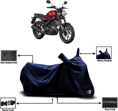 KEDIT Two Wheeler Cover for Yamaha(XSR155, Blue)