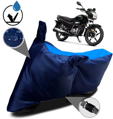 AUTOCAD Waterproof Two Wheeler Cover for Hero(Super Splendor, Blue)