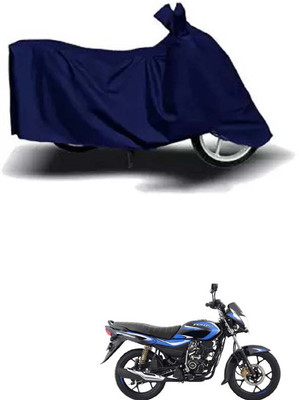 RONISH Waterproof Two Wheeler Cover for Bajaj(Platina 110 H-Gear, Blue)