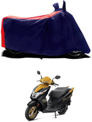 Mdstar Waterproof Two Wheeler Cover for Honda(Dio, Red, Blue)