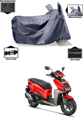 GOSHIV-car and bike accessories Waterproof Two Wheeler Cover for Hero(Grey)