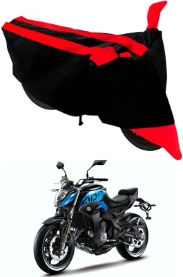 Furious3D Two Wheeler Cover for CFMoto(400NK, Red, Black)