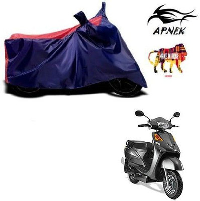 DeepShakshi AUTOMOTIVE Waterproof Two Wheeler Cover for Indus(Yo EXL, Red, Blue)