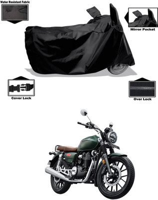 CODOKI Waterproof Two Wheeler Cover for Honda(Hness CB350, Black)