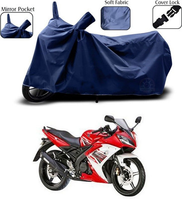 DeepShakshi AUTOMOTIVE Waterproof Two Wheeler Cover for Yamaha(YZF R15 S, Blue)