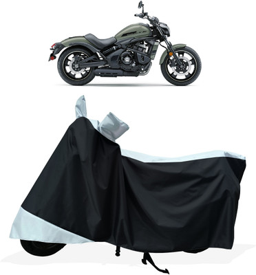 Tricway Two Wheeler Cover for Kawasaki(Vulcan S BS6, White)