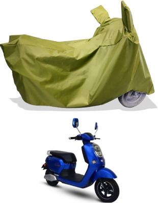 Amexride Two Wheeler Cover for Okinawa(Lite, Maroon)