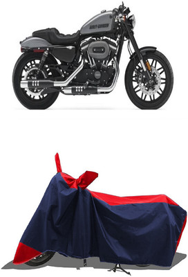 SUGASHRI Waterproof Two Wheeler Cover for Harley Davidson(Roadster, Red, Blue)