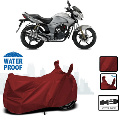 HWSXQAE Waterproof Two Wheeler Cover for Universal For Bike(Maroon)